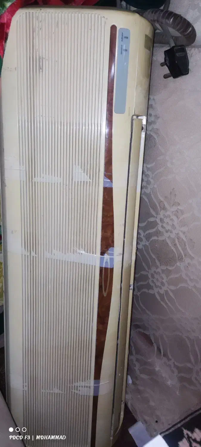 پنل کولر گازی ۲۴هزار جنرال خط چوبی|کولر گازی و فن‌کوئل|قم, تولید دارو و یخچال|دیوار
