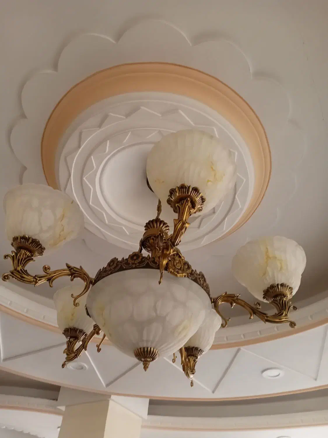 لوستر۵شعله|لوستر و چراغ آویز|فردیس, شهرک ارم|دیوار