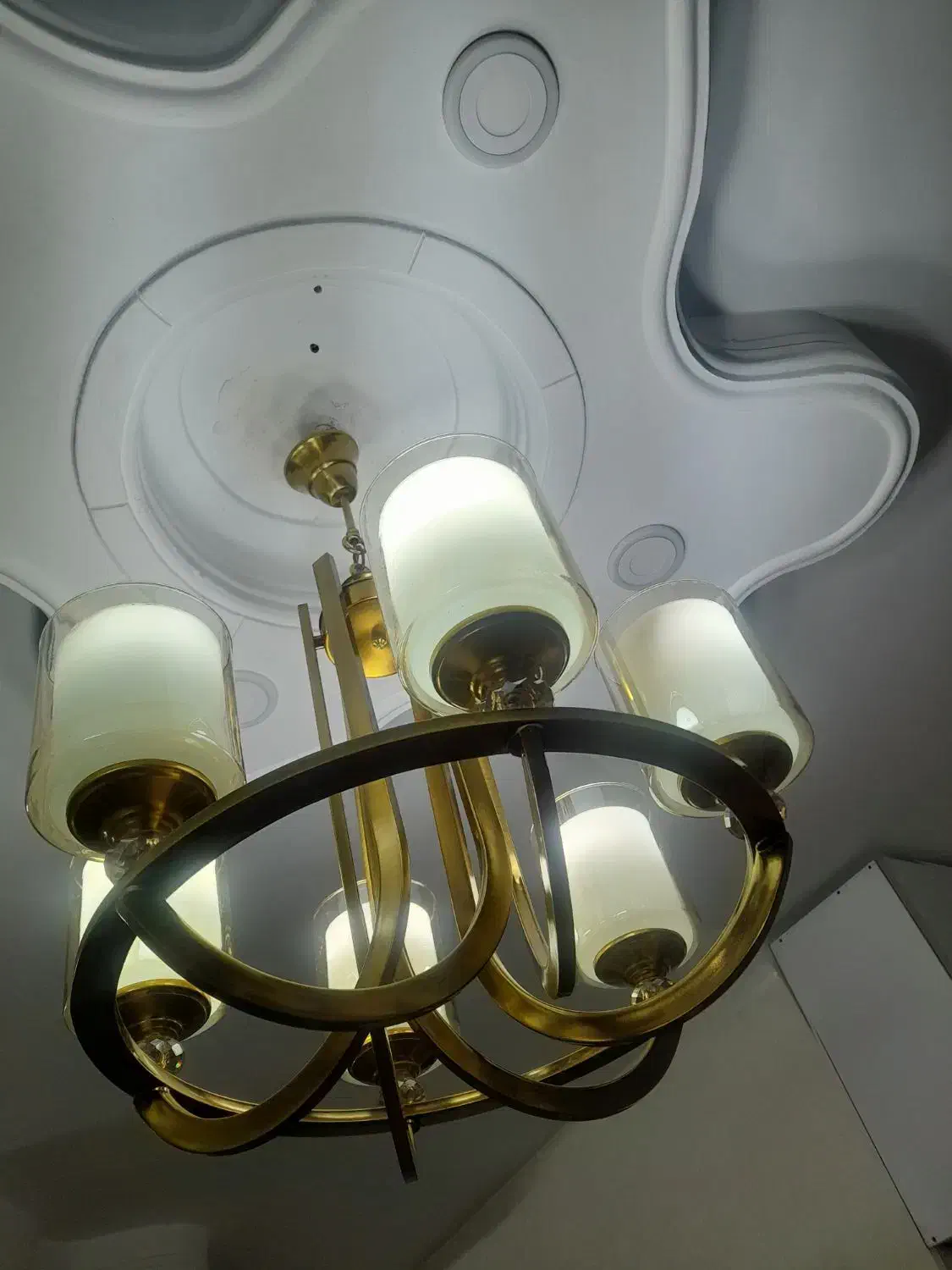 لوستر|لوستر و چراغ آویز|بهارستان, |دیوار