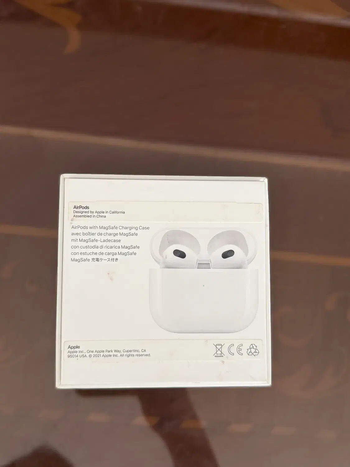 ایرپاد ۳ اورجینال آیفون با جعبه و شماره سریال|لوازم جانبی موبایل و تبلت|تهران, گیشا|دیوار