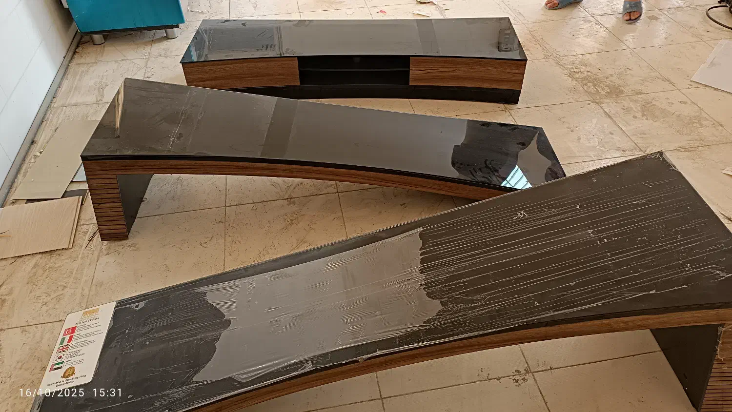 میز تلویزیون پازلی سه تکه|میز تلویزیون|لار, |دیوار