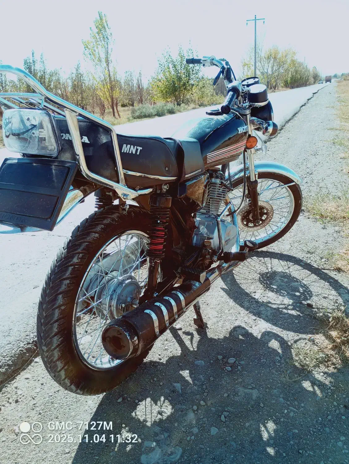 هندا 125 مدل88|موتورسیکلت|گلبهار, شهر جدید گلبهار|دیوار