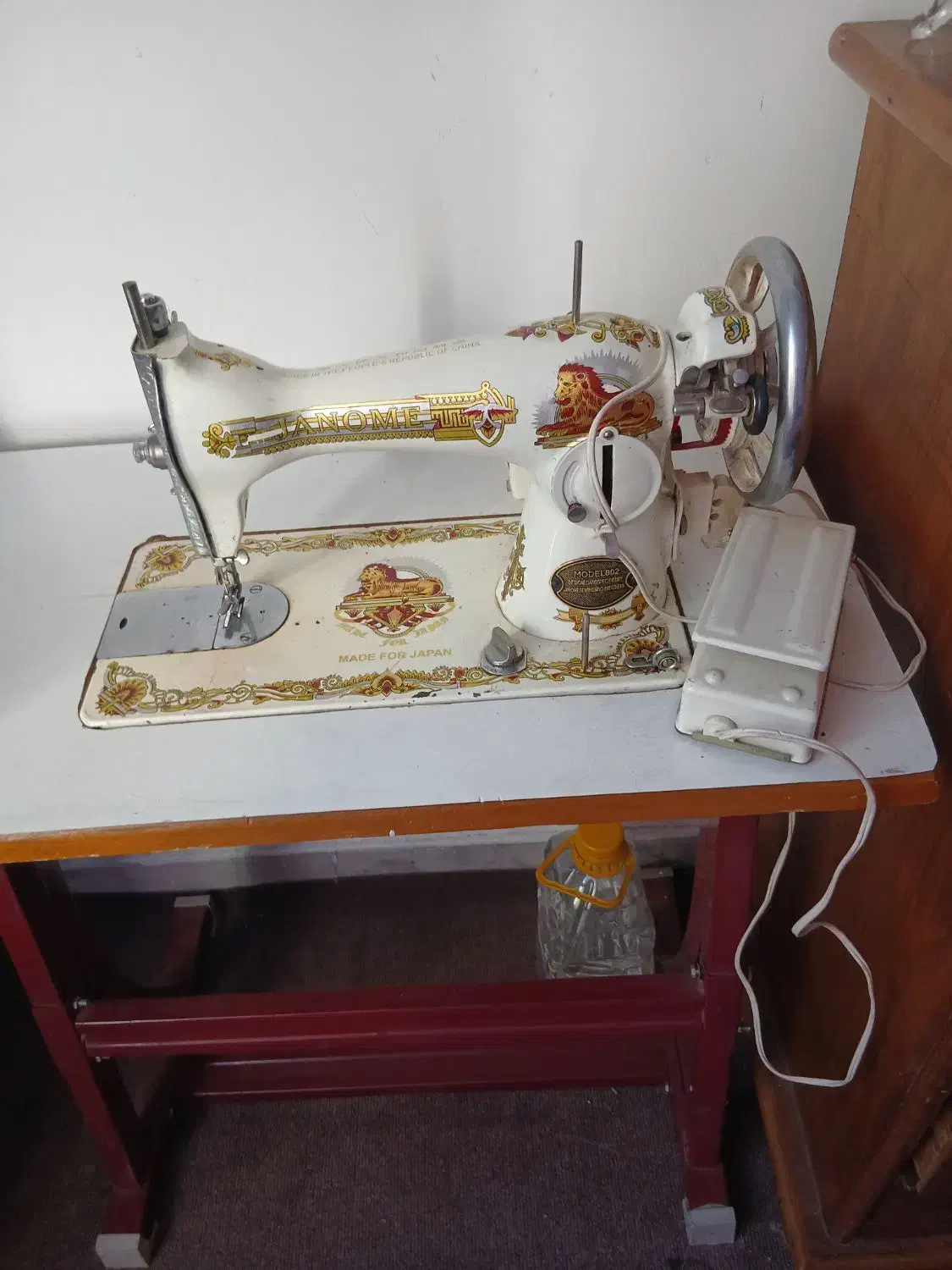 فروش چرخ خیاطی اصل ژاپن|چرخ خیاطی و ریسندگی|قائم‌شهر, |دیوار