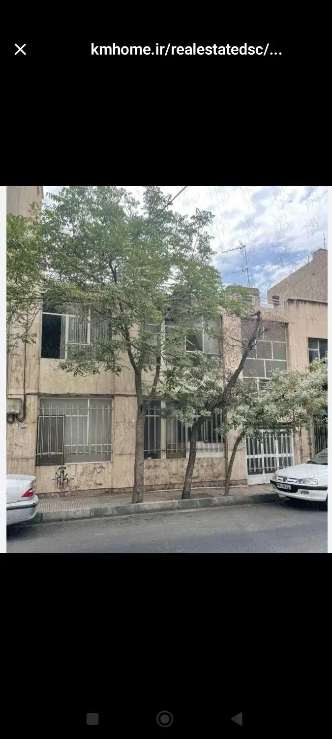 ۳۸۸ متر کلنگی  قابل سکونت و ساخت|فروش زمین و ملک کلنگی|تهران, صادقیه|دیوار