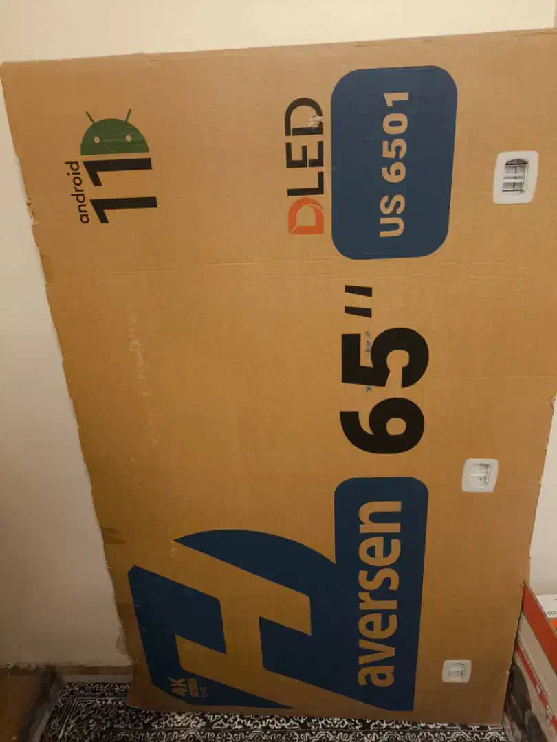 تلویزیون هاورسن۶۵اینچ|تلویزیون و پروژکتور|مشهد, ملک‌آباد|دیوار