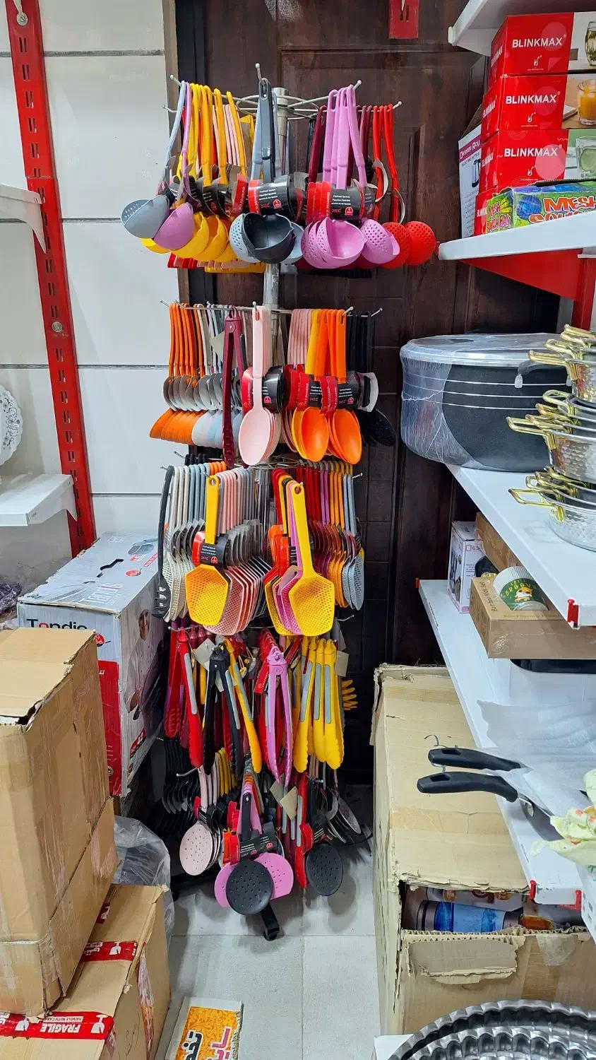 کفگیر و ملاقه نسوز|ظروف پختوپز|بیرجند, |دیوار