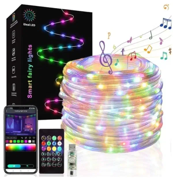 ریسه کنترلی RGB(ترند اینستاگرام)|ریسه و چراغ تزئینی|تهران, هروی|دیوار