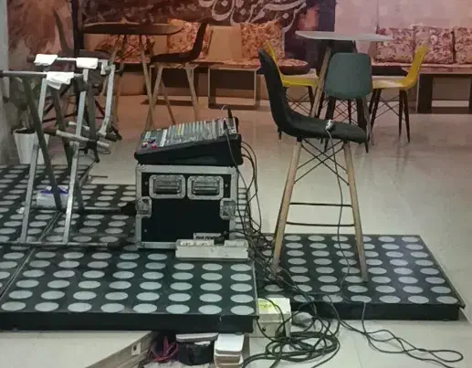 استیج موزیک زنده|آلات موسیقی|بندرعباس, |دیوار