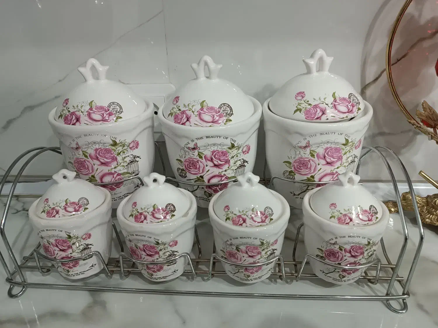 سرویس پاسماری و دکوری|ظروف سرو و پذیرایی|پاکدشت, پاکدشت (مامازند)|دیوار