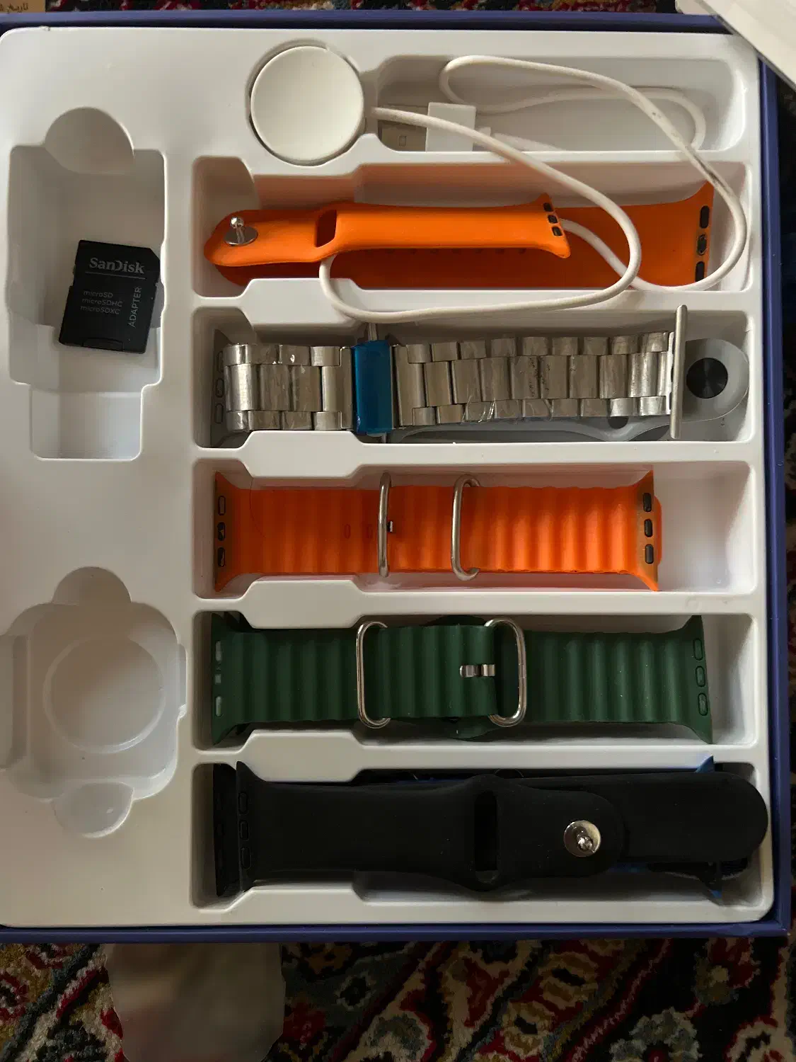 فروش ساعت هوشمند( اتصال یه اندروید و ایفن)|ساعت|شهرکرد, |دیوار