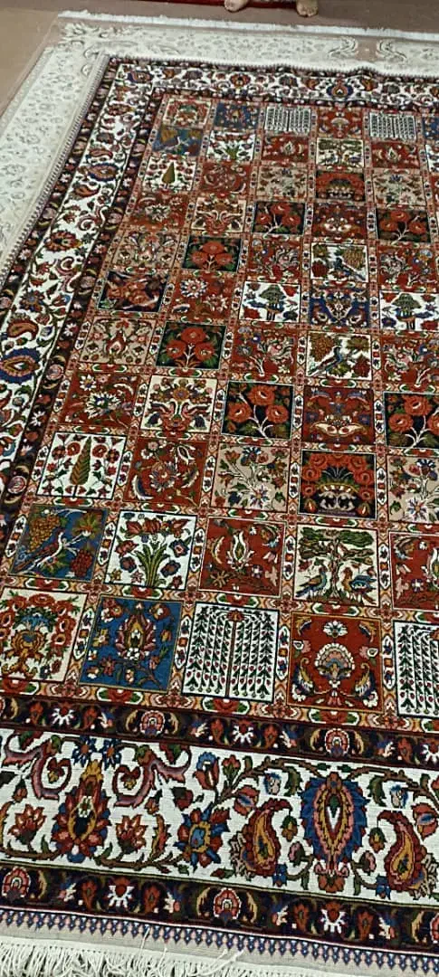 فرش دستباف چهارمحال|فرش|ایذه, |دیوار