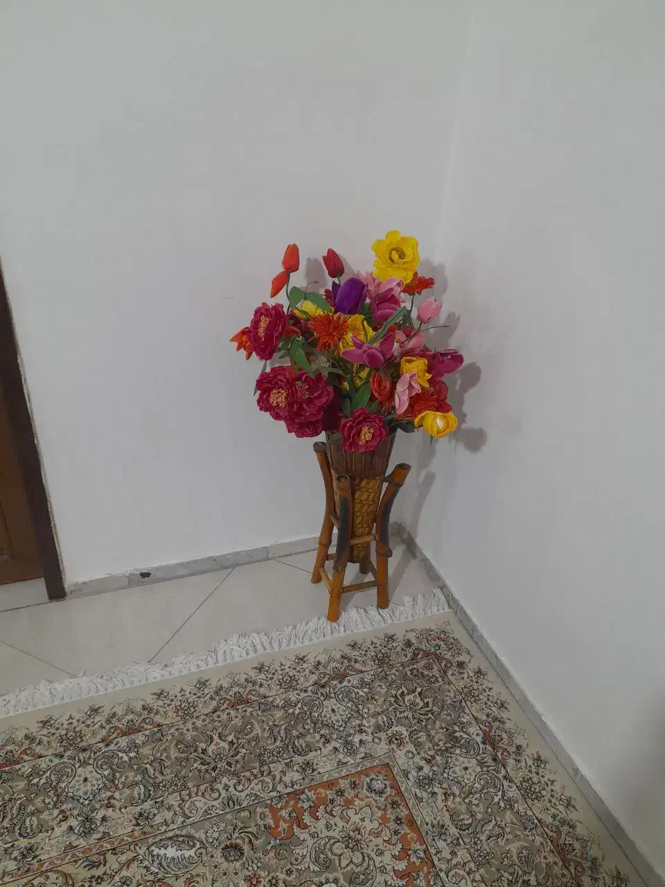 گل و پایه گل|گل مصنوعی|نیشابور, شهرک رسولی|دیوار