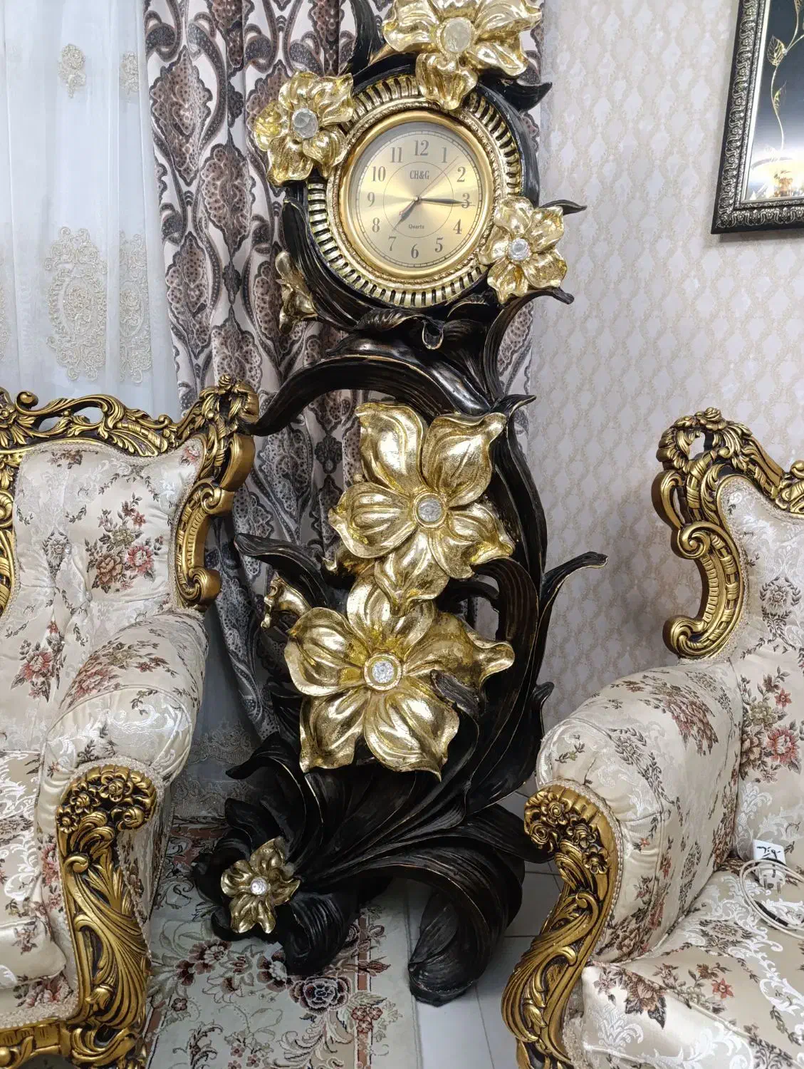 ساعت ایستاده|ساعت دیواری و تزئینی|تهران, قصر فیروزه ۲|دیوار