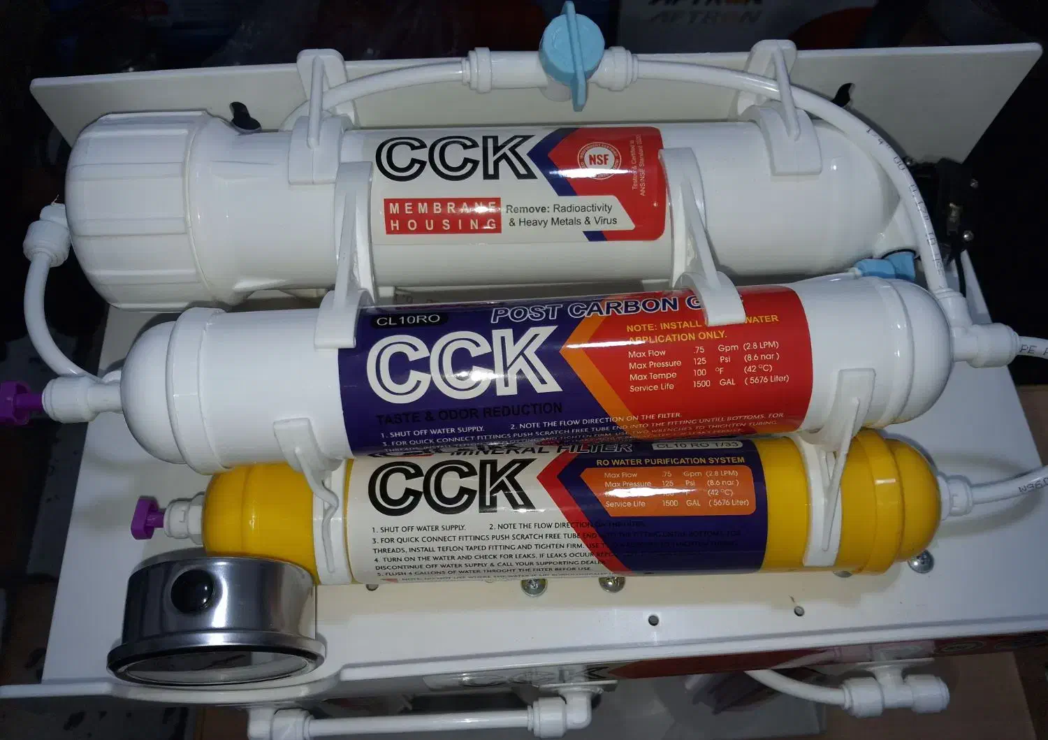 دستگاه تصفیه آب C.C.K|آب‌سردکن و تصفیه آب|قدس, شهر‌قدس|دیوار