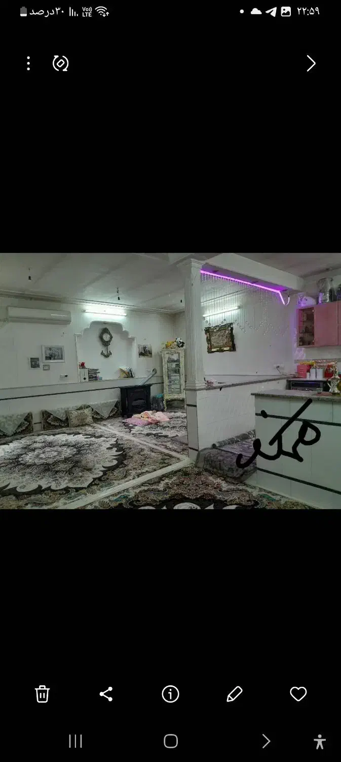 منزل دوطبقه ونیم دربست|اجارهٔ خانه و ویلا|قم, تعویض پلاک|دیوار