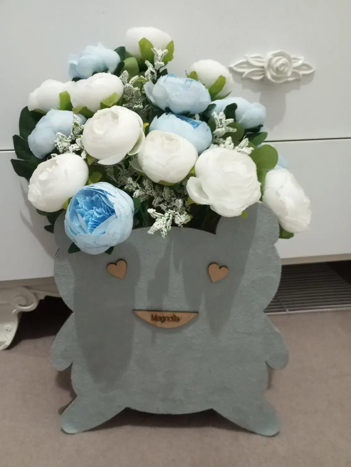 گل کنار نوزادی|گل مصنوعی|میاندوآب, |دیوار