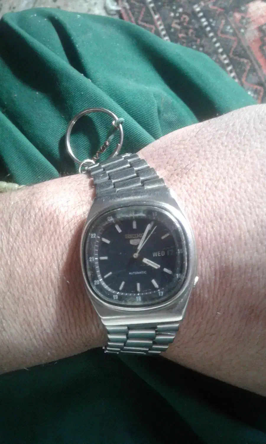 ساعت سیکو5انتیک وکلکسیونی قدمتدارکمیاب خلبانی|ساعت|بروجرد, |دیوار