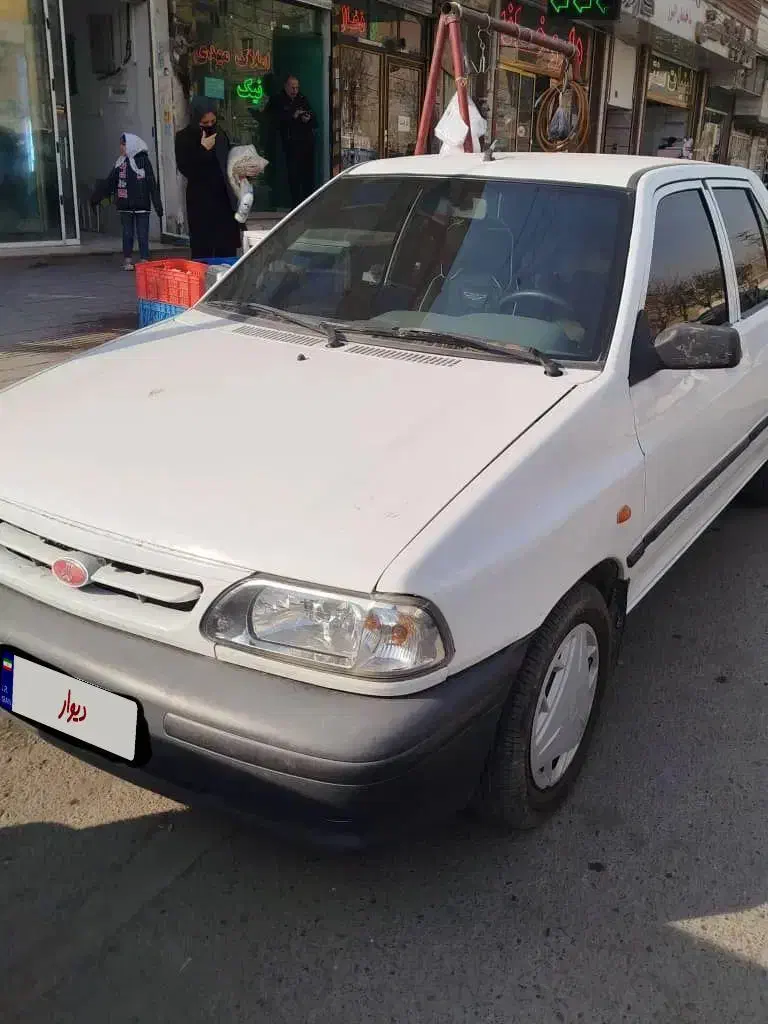 پراید مدل ۹۶ سفید.|خودرو سواری و وانت|بهارستان, |دیوار