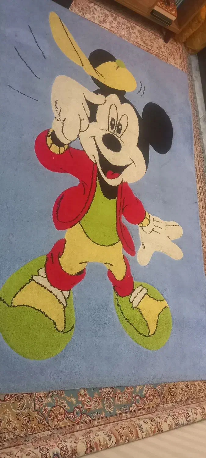 قالیچه کارتونی اتاق کودک بچگانه۲۲۰در۱۵۰|فرش|تهران, فردوس|دیوار