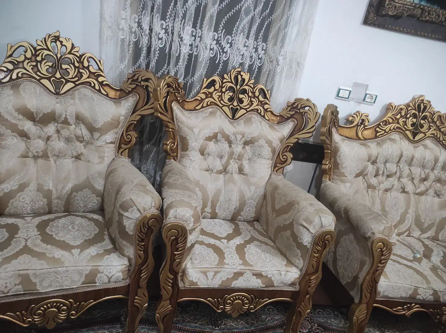 مبل|مبلمان خانگی و میز عسلی|تاکستان, |دیوار