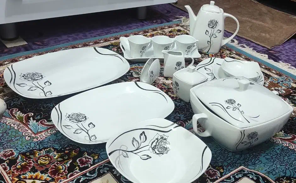 سرویس پذیرائی چینی|ظروف سرو و پذیرایی|کنارک, |دیوار