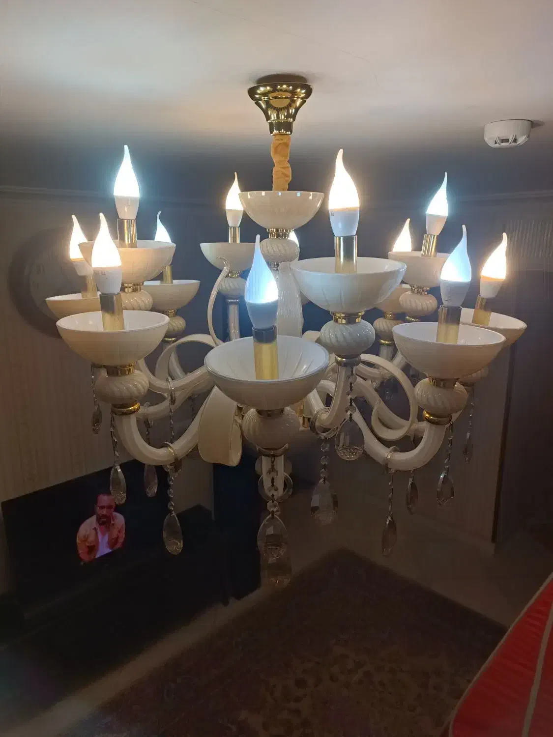 لوستر شیشه‌ای|لوستر و چراغ آویز|ری, ملک‌آباد|دیوار