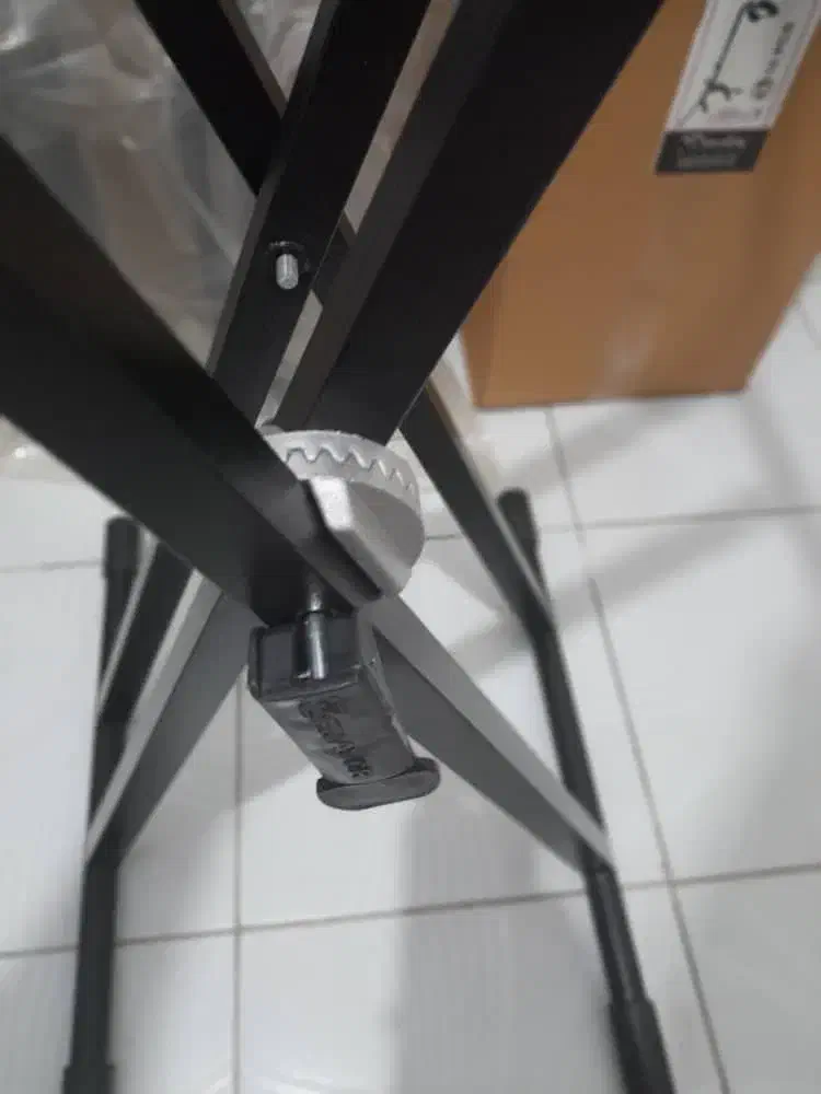 پایه کیبرد ارگ ۲ طبقه . پایه ضربدری ساده و دوبل|پیانو، کیبورد، آکاردئون|تهران, سازمان برنامه شمالی|دیوار