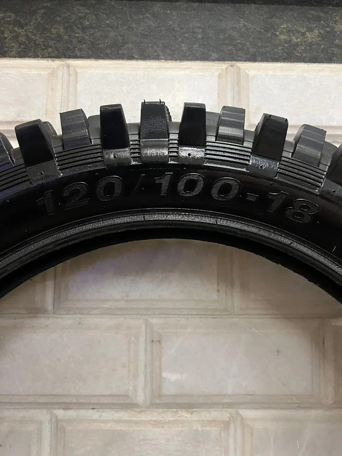 لاستیک گل کراسی ایران یاسا ۱۲۰/۱۰۰/۱۸|قطعات یدکی و لوازم جانبی|تالش, هشتپر|دیوار