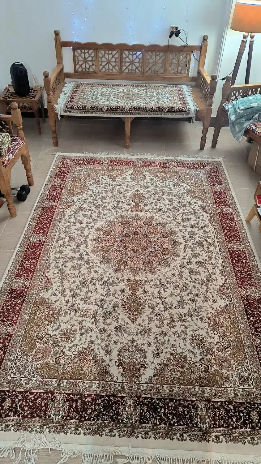 قالی تراکم ۲۵۵۰|فرش|گنبد کاووس, |دیوار