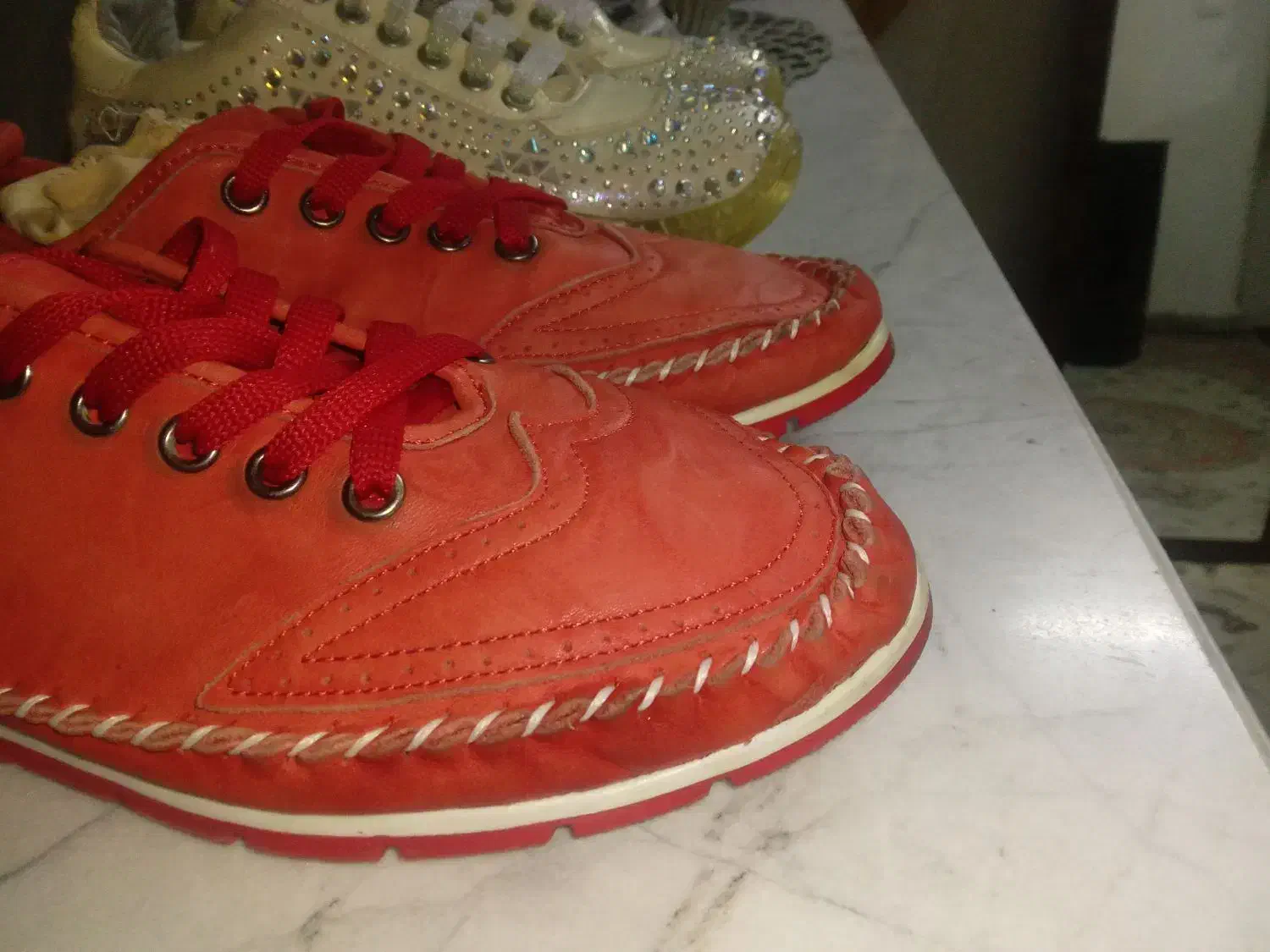 چرم اصل سایز ۴۱ نوبراق ۳۶و۳۷|کوهنوردی و کمپینگ|تهران, شهرک فردوس (حسینی)|دیوار