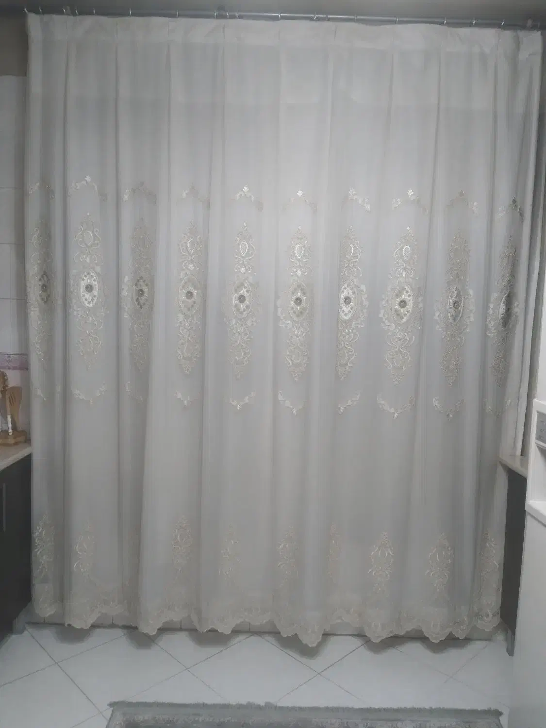 پرده پذیرایی|پرده، رانر، رومیزی|چهاردانگه (تهران), |دیوار