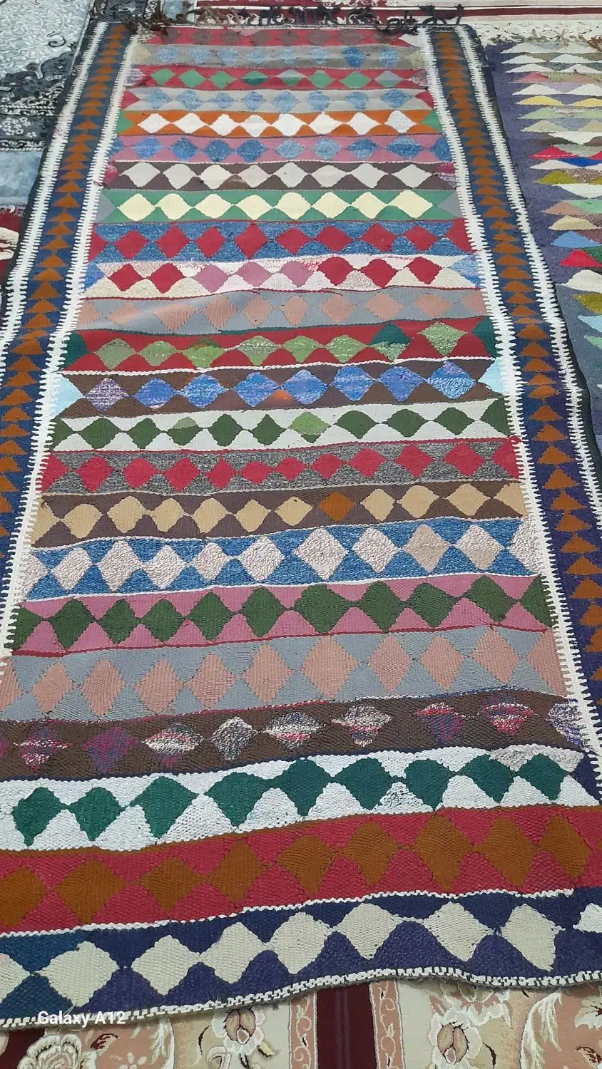 دوتا گلیم دستبافت|گلیم، جاجیم، گبه|کوهدشت, |دیوار