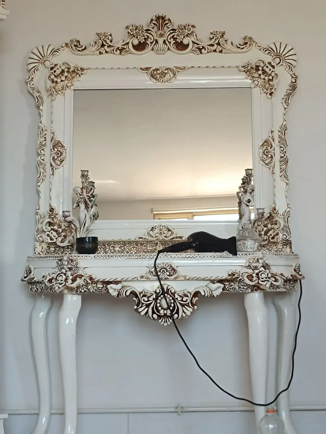 آیینه مدل سلطنتی|بوفه، ویترین، کنسول|ابهر, |دیوار