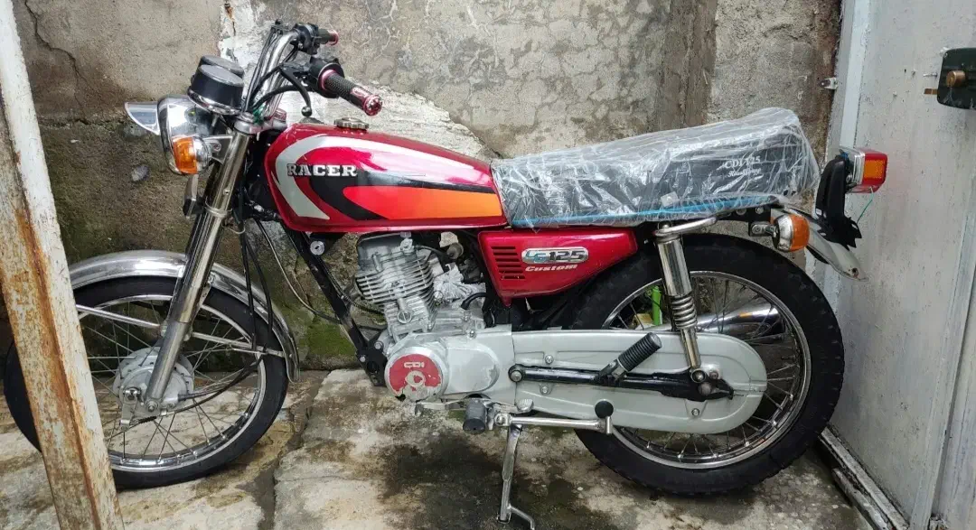 طرح سی جی موتوری پلمپ پلاک قدیم بهترین برند ریسر|موتورسیکلت|چاف و چمخاله, |دیوار