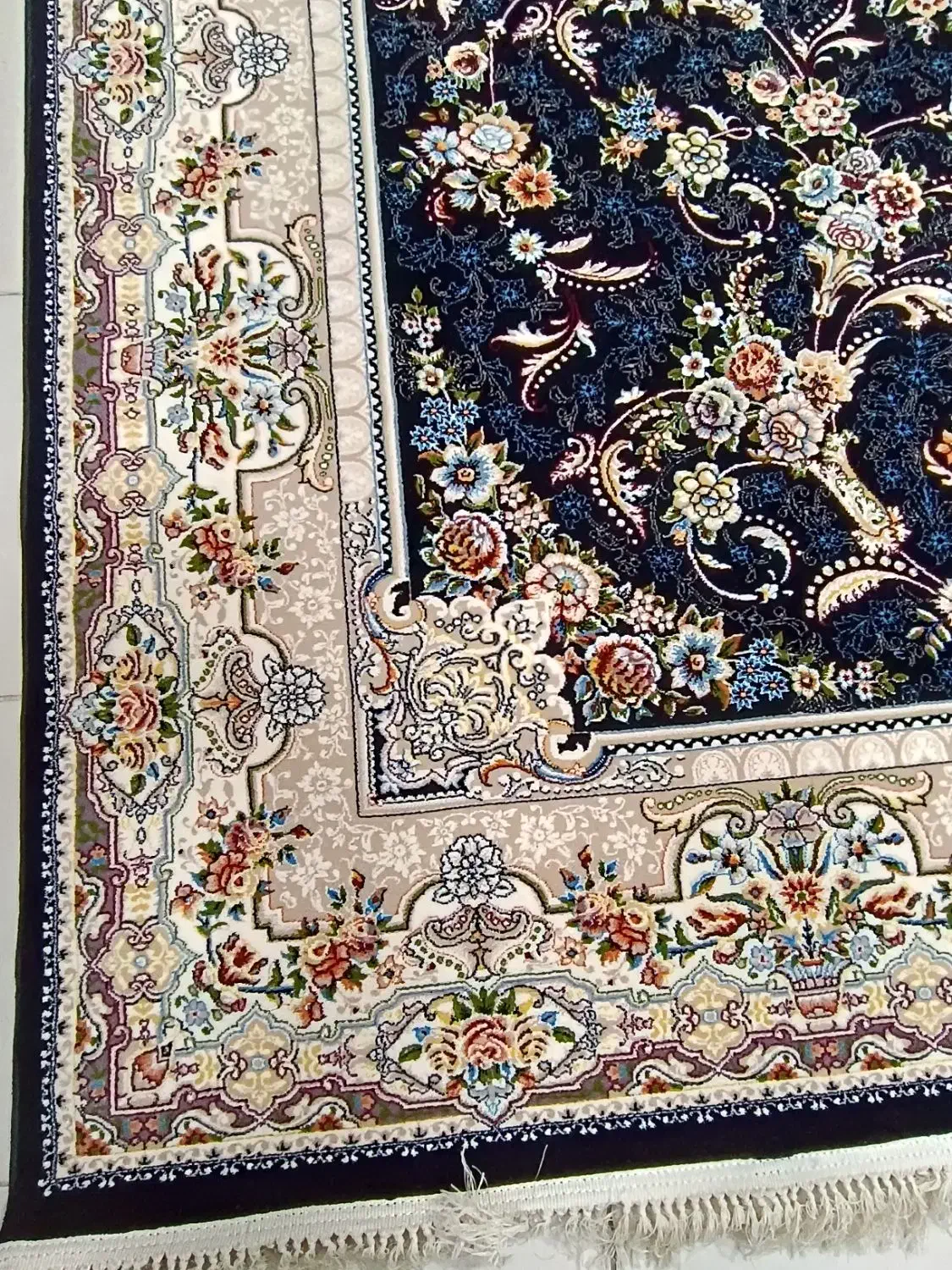 ۲ تخته ۹ متری افشان ۷۰۰شانه تراکم ۲۵۵۰ اصلی|فرش|کرمانشاه, |دیوار