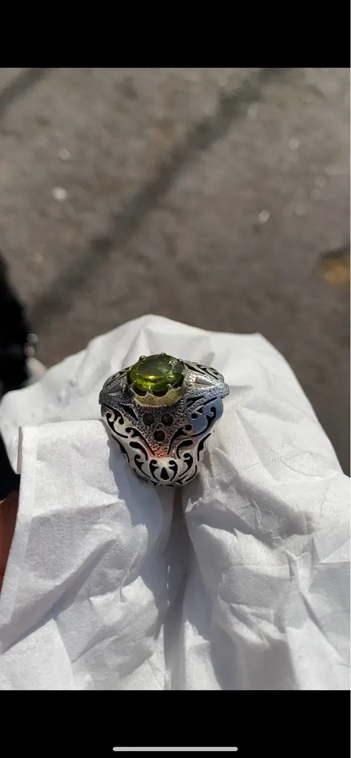 انگشتر زبرجد|جواهرات|تبریز, |دیوار