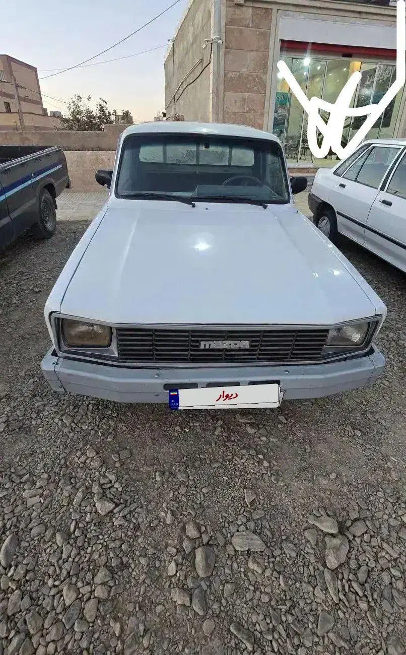مزدا ژاپن مدل 83 تمیز|خودرو سواری و وانت|قره چای, |دیوار
