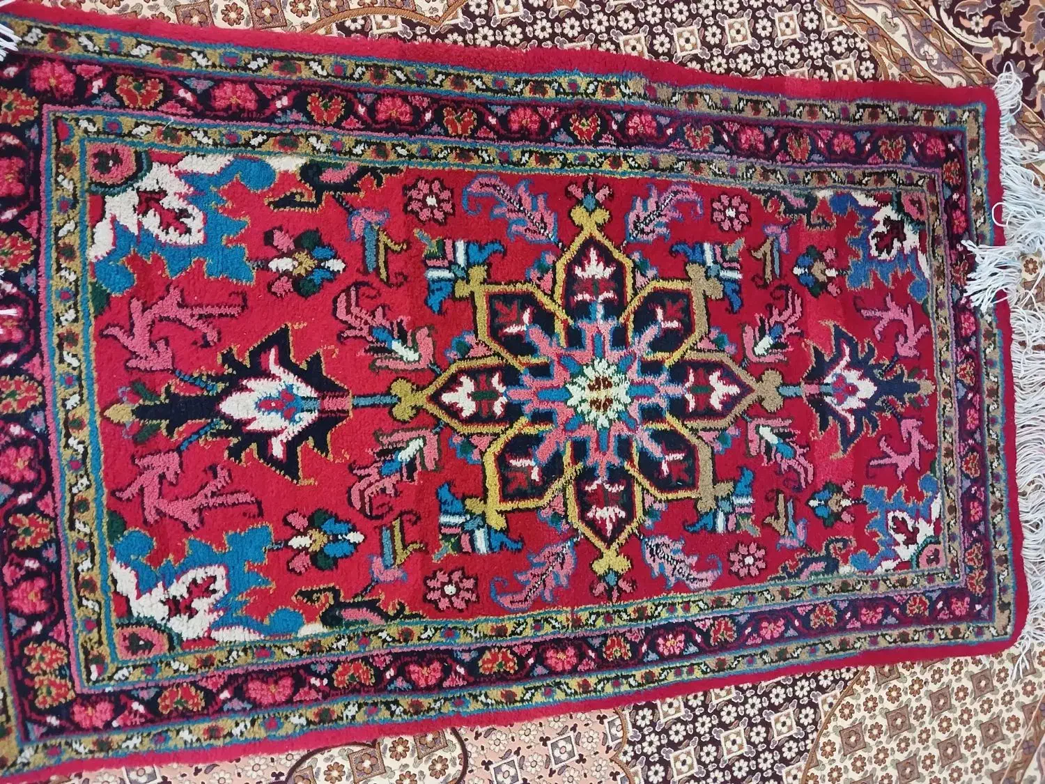 قالیچه دست بافت|فرش|خلخال, |دیوار