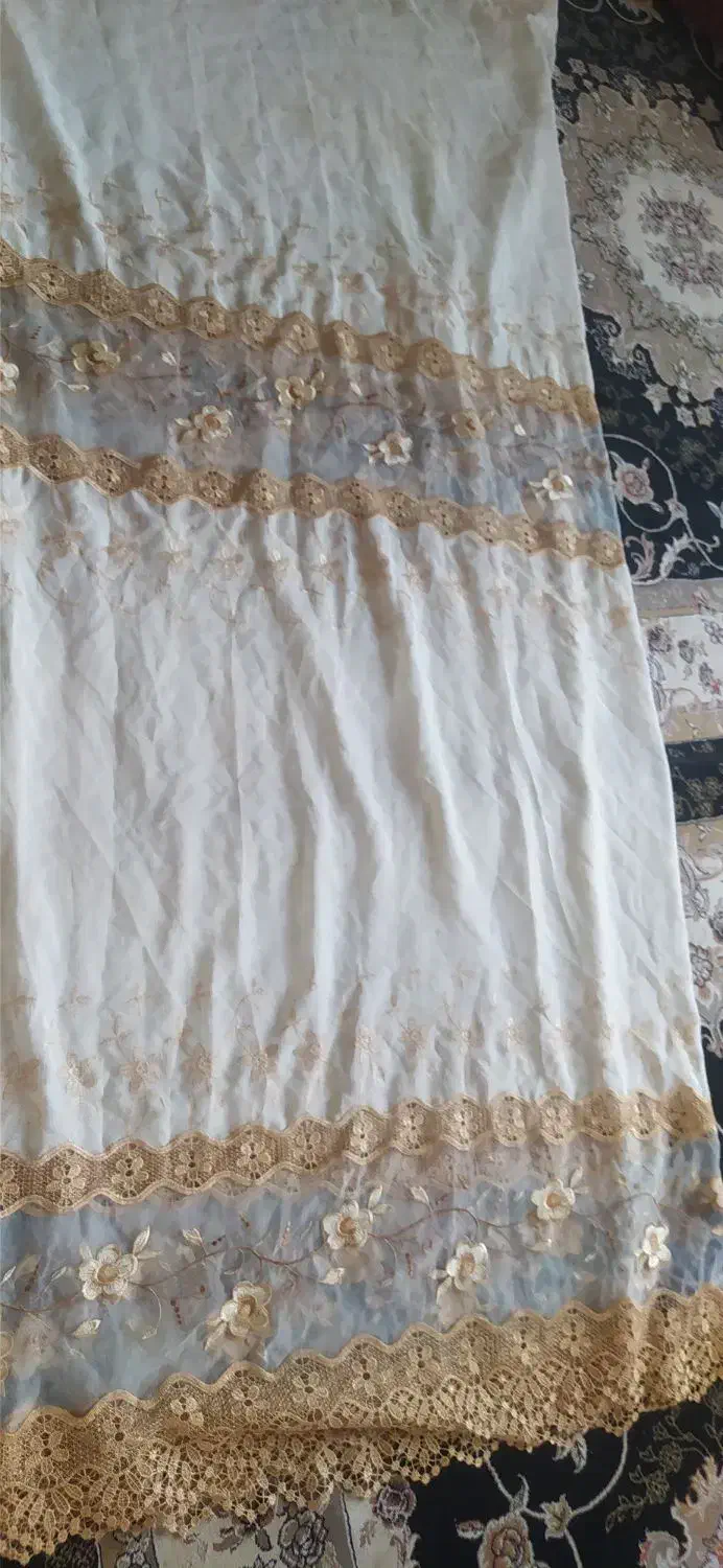 دو عدد پرده|پرده، رانر، رومیزی|جوانرود, |دیوار