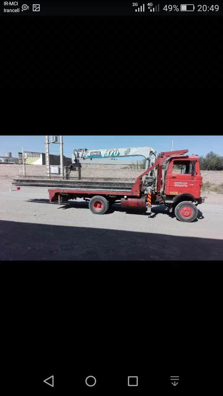 جرثقیل خاور کفیدار دکل بلند|خدمات حمل و نقل|کاشان, الغدیر|دیوار