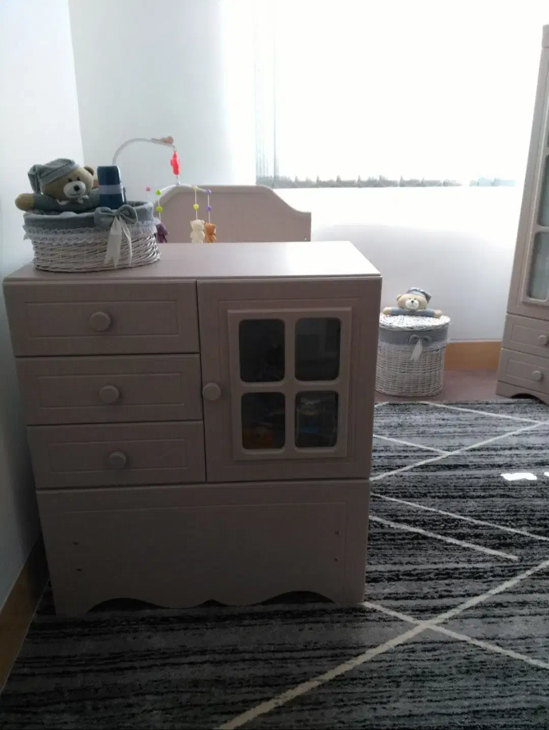 سرویس خواب نوزاد نوجوان|تخت و سرویس خواب|زرقان, |دیوار