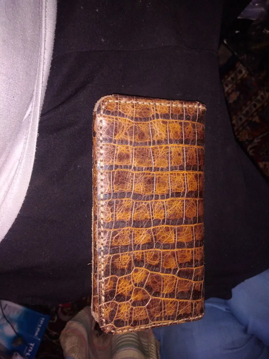 فروش کیف پولی چرم کروکودیل|کیف، کفش، کمربند|کرمان, |دیوار