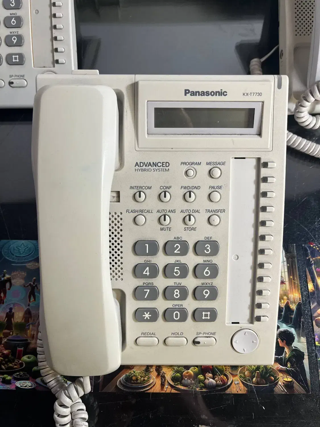 دستگاه سانترال Panasonic TES824 همراه با 6 تلفن|تلفن رومیزی|تهران, فلسطین (میدان انقلاب)|دیوار