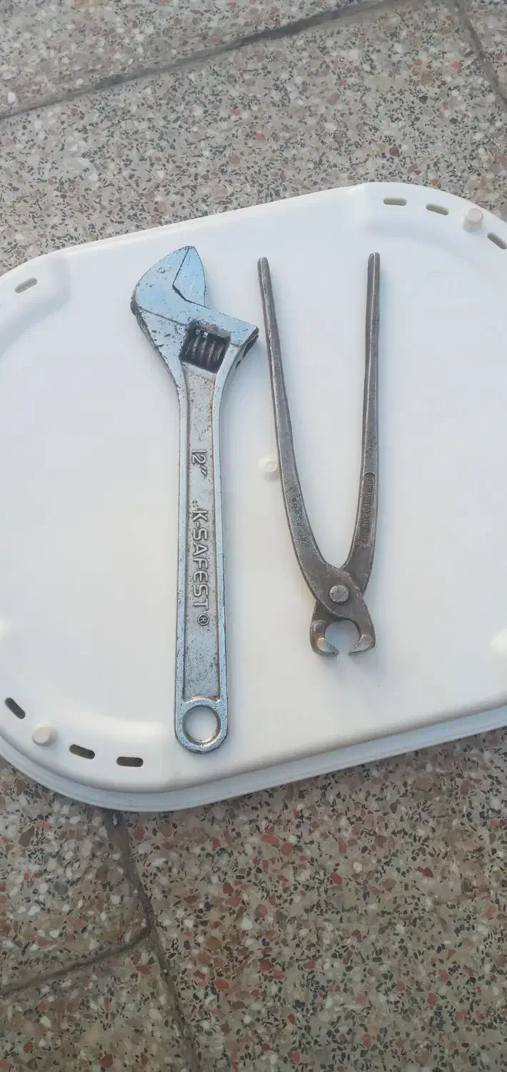 آچارفرانسه ۱۲انبر آلماتوربندی|ابزارآلات|ساوه, |دیوار