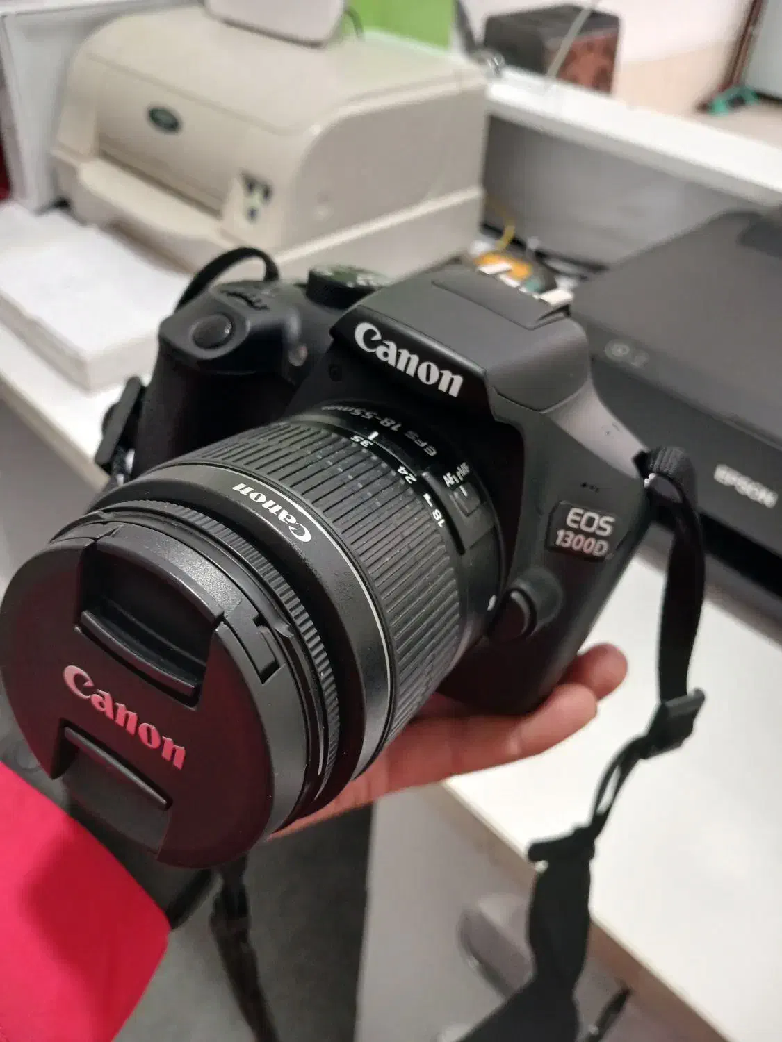 دوربین کانن 1300D درحد صفر|دوربین عکاسی و فیلم‌برداری|پیرانشهر, |دیوار