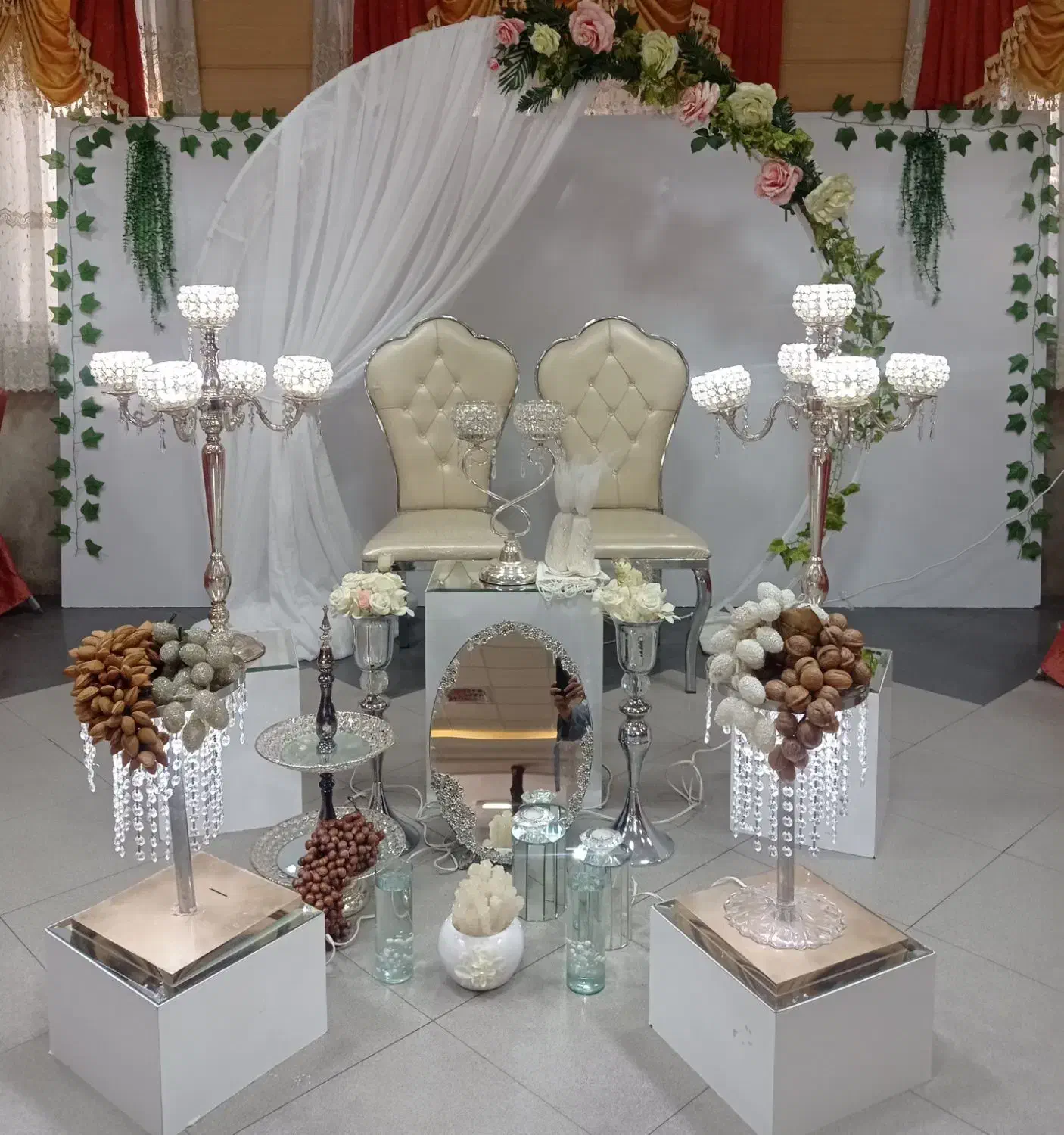 سفره عقد وجایگاه|خدمات پذیرایی، مراسم|بیرجند, |دیوار