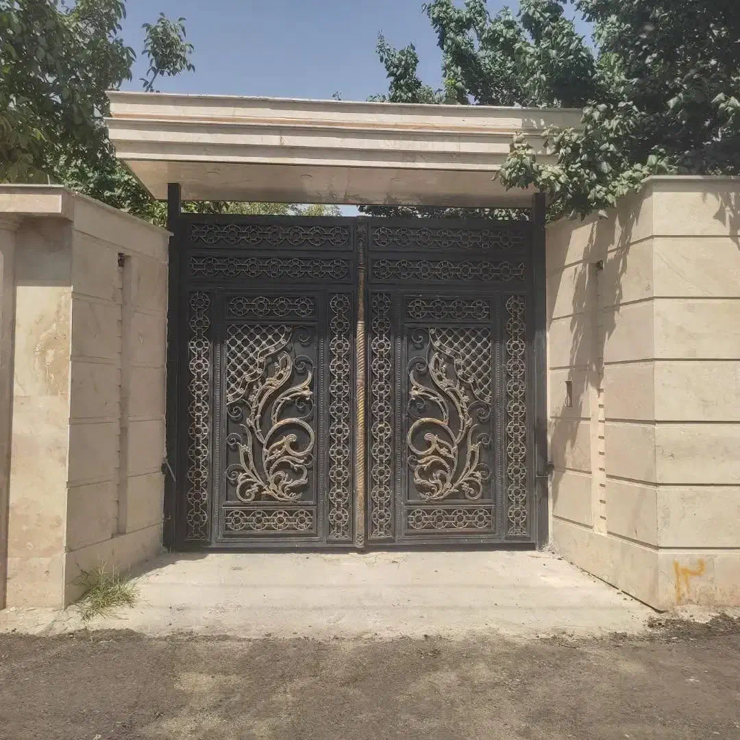 ساخت درب آهنی حیاط/فلزی پارکینگ/طرح مدرن/کدطرحD762|مصالح و تجهیزات ساختمان|کرمانشاه, |دیوار