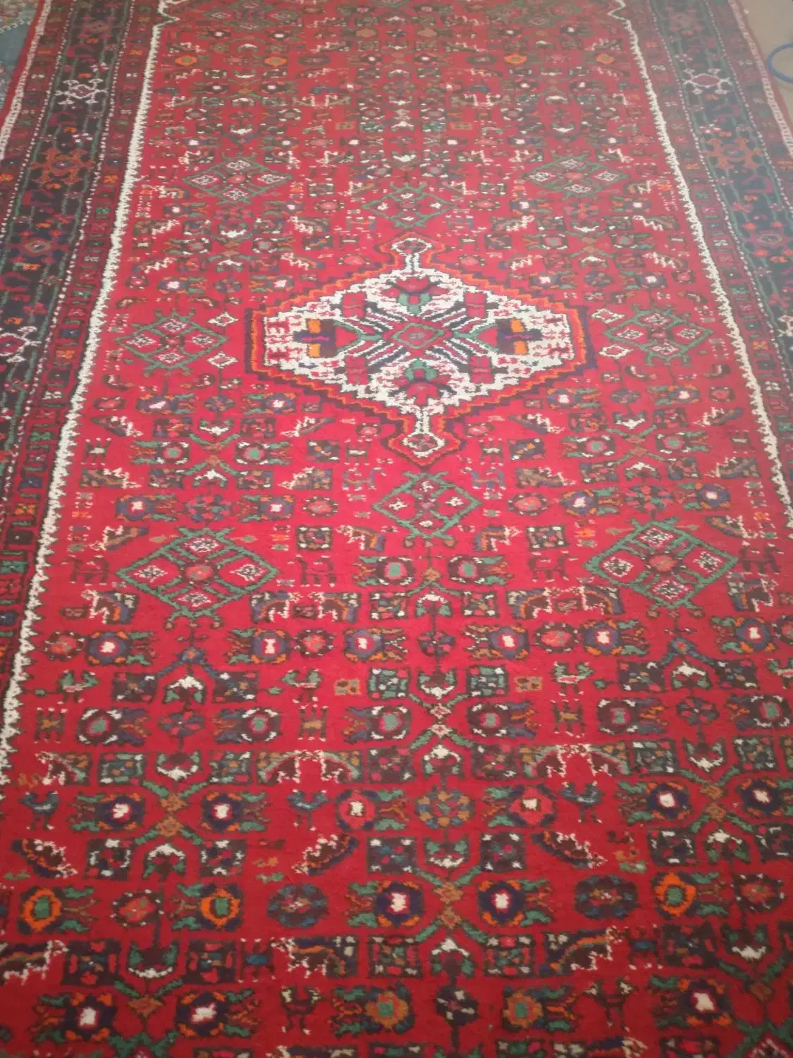 فرش دستباف ۶متری حسین آباد|فرش|اصفهان, بهارستان|دیوار