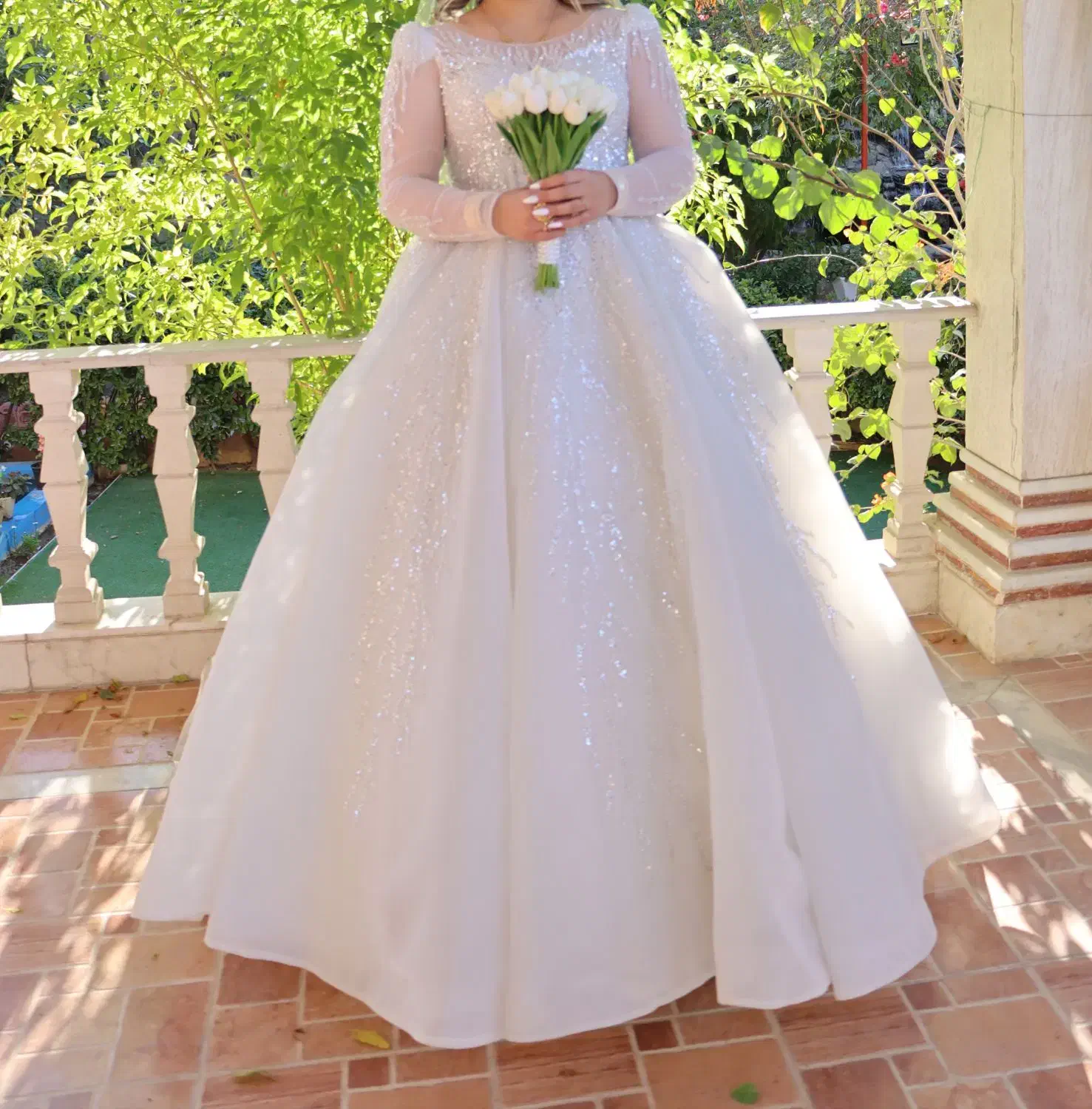 لباس ،تور عروس کاملا نو|لباس|صدرا-فارس, فاز ۱|دیوار