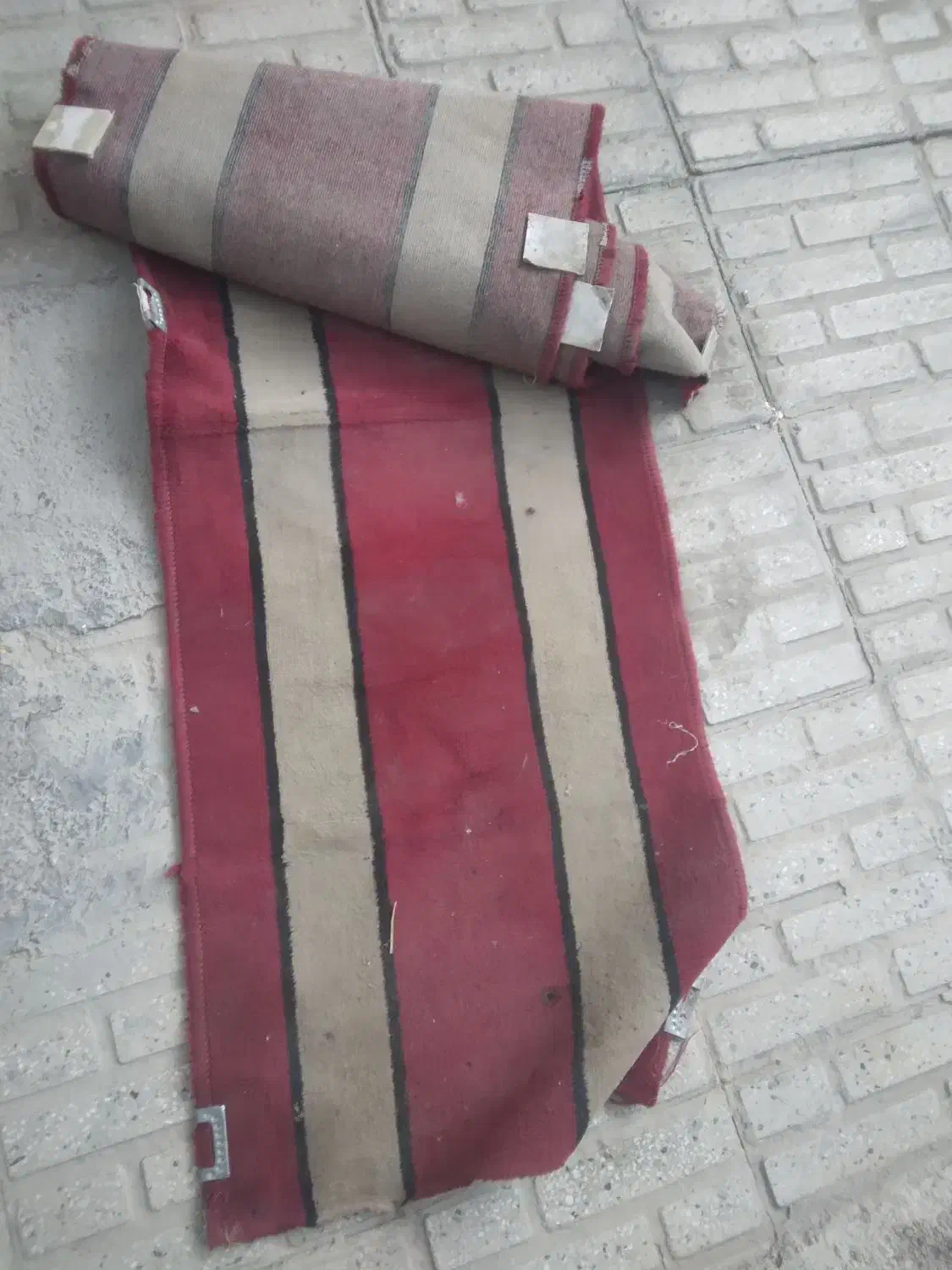 فرش قرمز تشریفاتی هتلی|فرش|کرمانشاه, |دیوار